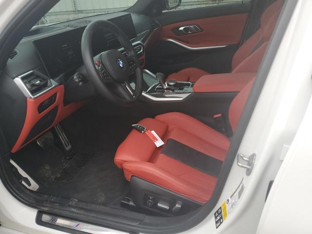 WBS43AY04PFN54063 - 2023 BMW M3 COMPETITION WHITE photo 7