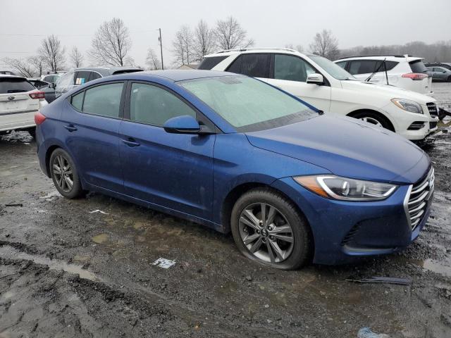 5NPD84LF9JH233574 - 2018 HYUNDAI ELANTRA SEL BLUE photo 4