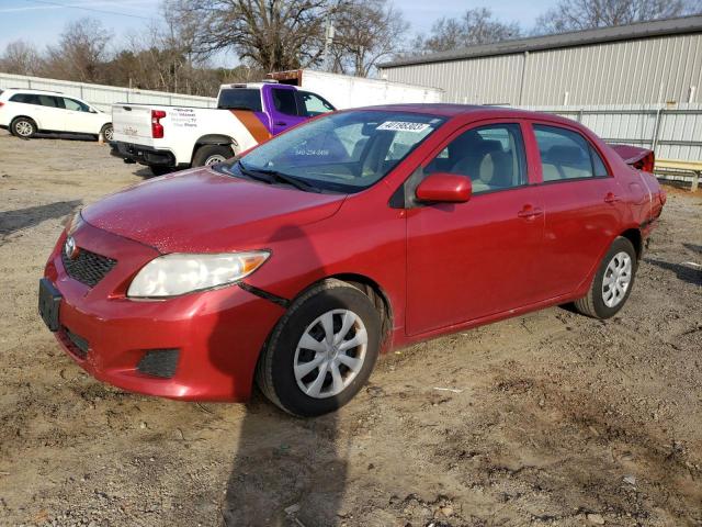 JTDBL40E69J034602 - 2009 TOYOTA COROLLA BASE RED photo 1