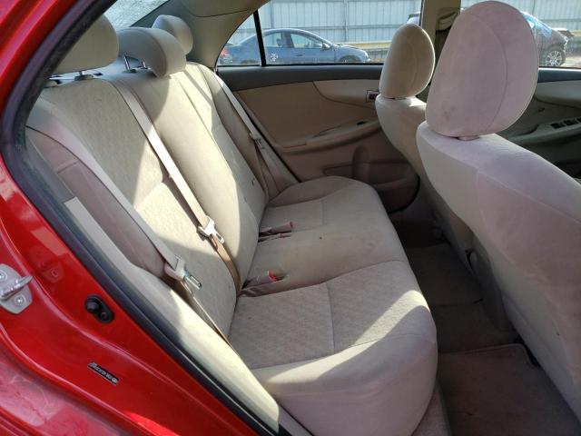 JTDBL40E69J034602 - 2009 TOYOTA COROLLA BASE RED photo 10