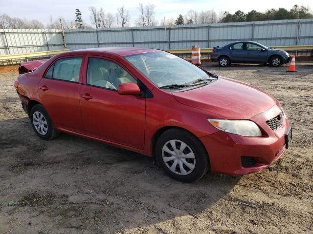 JTDBL40E69J034602 - 2009 TOYOTA COROLLA BASE RED photo 4