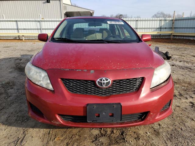 JTDBL40E69J034602 - 2009 TOYOTA COROLLA BASE RED photo 5