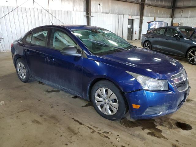 1G1PA5SH3D7250740 - 2013 CHEVROLET CRUZE LS BLUE photo 4