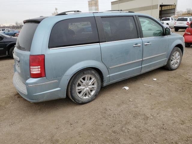 2A8HR64XX8R629715 - 2008 CHRYSLER TOWN & COU LIMITED BLUE photo 3