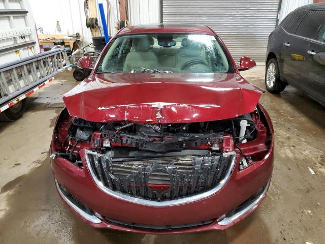 2G4GL5EX8H9154445 - 2017 BUICK REGAL SPORT TOURING RED photo 5