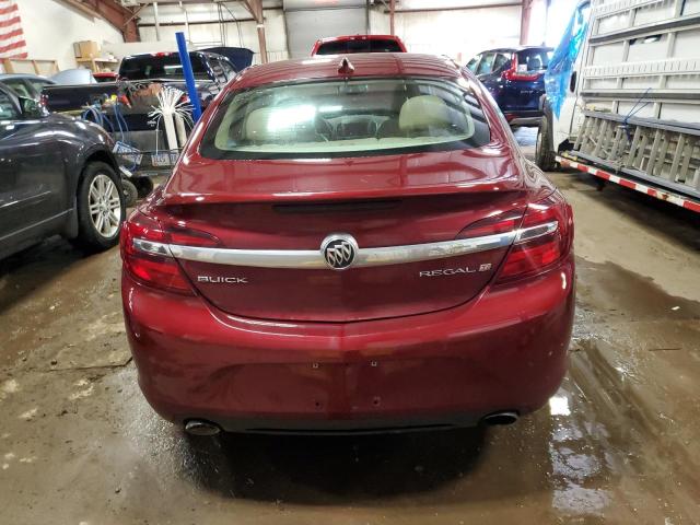 2G4GL5EX8H9154445 - 2017 BUICK REGAL SPORT TOURING RED photo 6