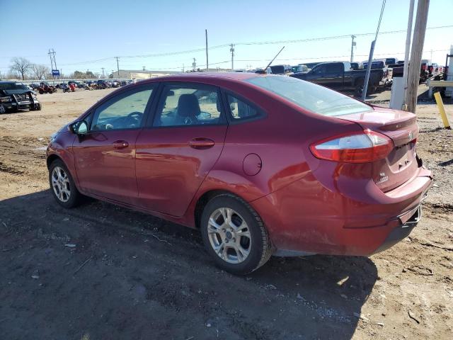 3FADP4BJ9GM114652 - 2016 FORD FIESTA SE RED photo 2