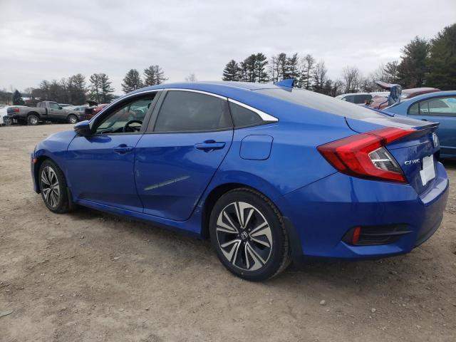 2HGFC1F74HH651586 - 2017 HONDA CIVIC EXL BLUE photo 2