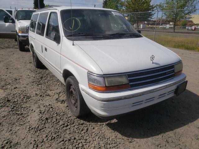 1P4GH44R9NX119845 - 1992 PLYMOUTH VOYAGER SE WHITE photo 1