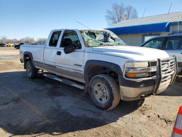 1GCHK29U72E163359 - 2002 CHEVROLET SILVERADO K2500 HEAVY DUTY WHITE photo 4