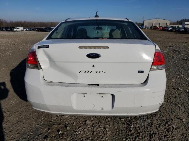 1FAHP35N28W198941 - 2008 FORD FOCUS SE WHITE photo 6