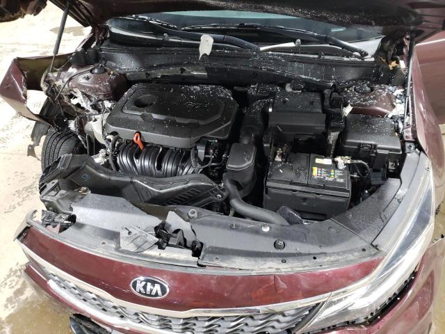 5XXGT4L32KG288835 - 2019 KIA OPTIMA LX MAROON photo 11