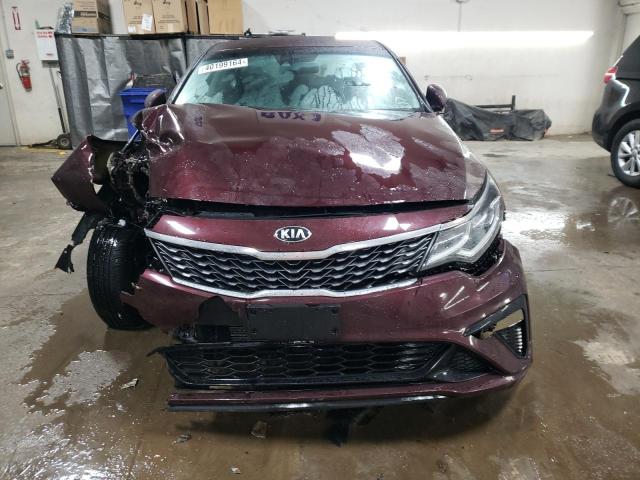 5XXGT4L32KG288835 - 2019 KIA OPTIMA LX MAROON photo 5