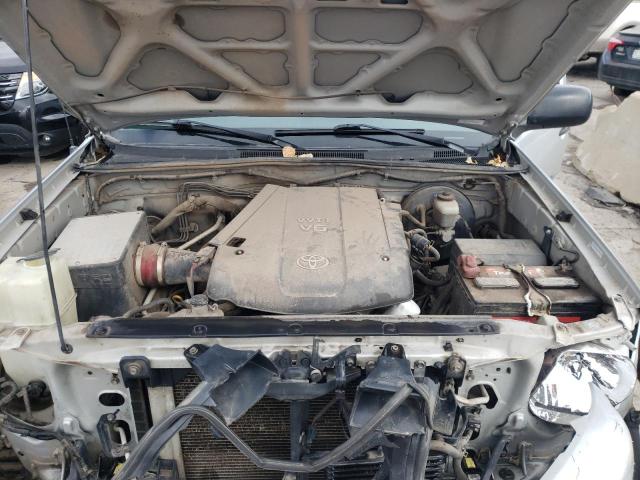 5TELU42N47Z404396 - 2007 TOYOTA TACOMA DOUBLE CAB 银色 照片 11