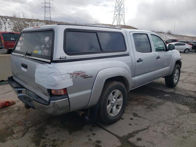 5TELU42N47Z404396 - 2007 TOYOTA TACOMA DOUBLE CAB 银色 照片 3