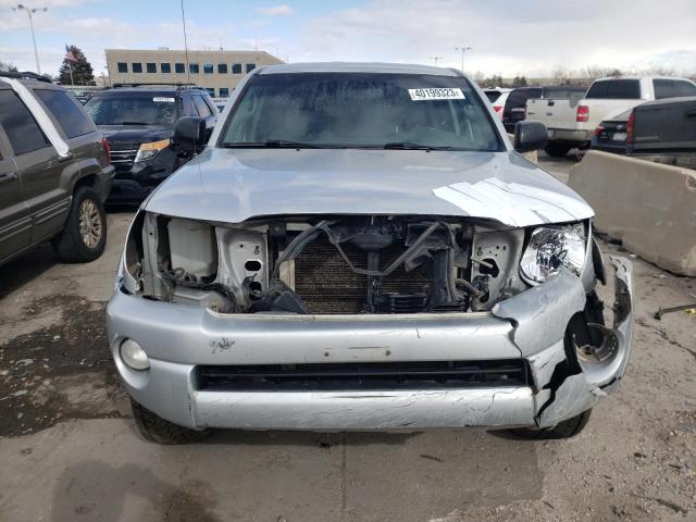 5TELU42N47Z404396 - 2007 TOYOTA TACOMA DOUBLE CAB 银色 照片 5