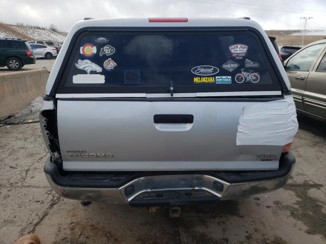 5TELU42N47Z404396 - 2007 TOYOTA TACOMA DOUBLE CAB 银色 照片 6