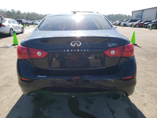 JN1BV7AP7EM692176 - 2014 INFINITI Q50 BASE BLACK photo 6