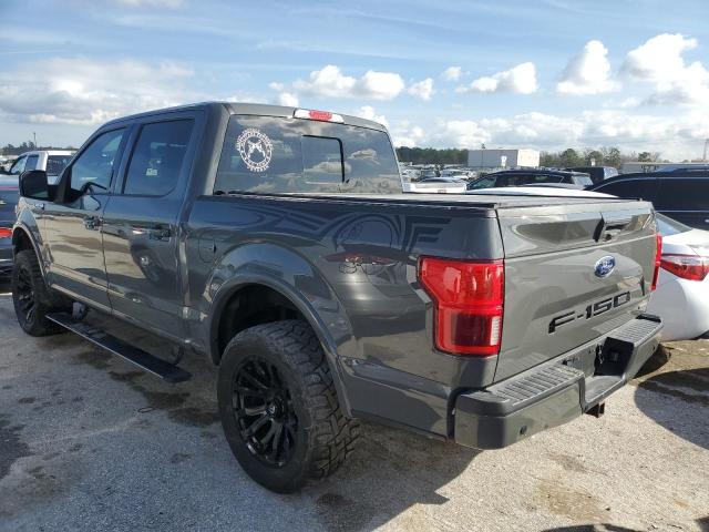 1FTEW1E42LFB51090 - 2020 FORD F150 SUPERCREW GRAY photo 2