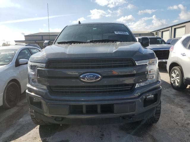 1FTEW1E42LFB51090 - 2020 FORD F150 SUPERCREW GRAY photo 5