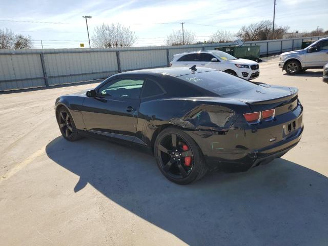 2G1FB1E32C9188858 - 2012 CHEVROLET CAMARO LT BLACK photo 2