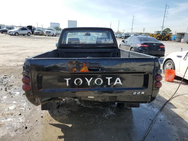 JT4RN81A9N0093543 - 1992 TOYOTA PICKUP 1/2 TON SHORT WHEELBASE BLACK photo 6