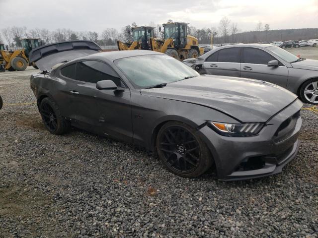 1FA6P8CF0F5354462 - 2015 FORD MUSTANG GT GRAY photo 4