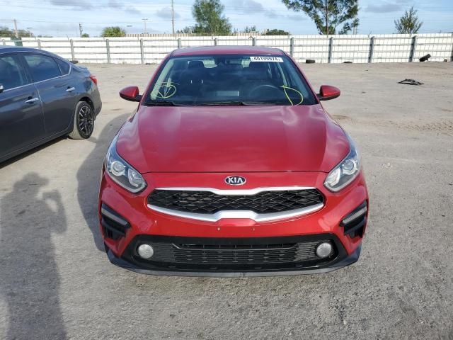 3KPF24AD6KE107285 - 2019 KIA FORTE FE RED photo 5