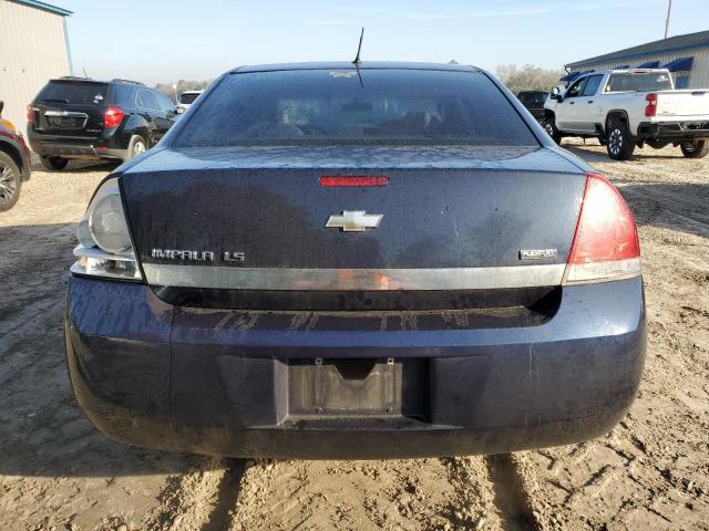 2G1WB58KX81203770 - 2008 CHEVROLET IMPALA LS BLUE photo 6