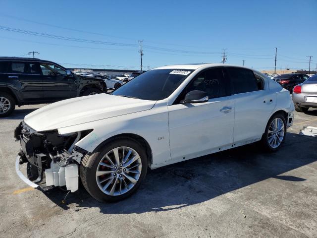 JN1EV7AP7LM207867 - 2020 INFINITI Q50 PURE WHITE photo 1