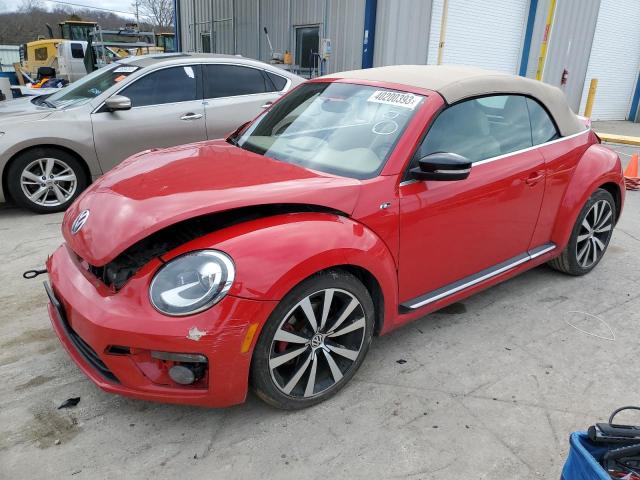 3VW7T7AT1FM810957 - 2015 VOLKSWAGEN BEETLE R-LINE RED photo 1