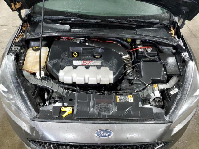 1FADP3L91GL387679 - 2016 FORD FOCUS ST GRAY photo 11