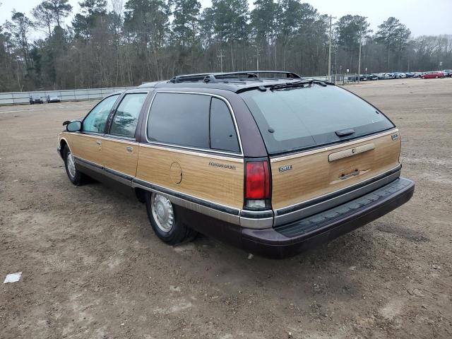 1G4BR82P1TR419400 - 1996 BUICK ROADMASTER BASE BURGUNDY photo 2