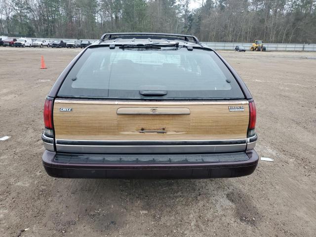 1G4BR82P1TR419400 - 1996 BUICK ROADMASTER BASE BURGUNDY photo 6