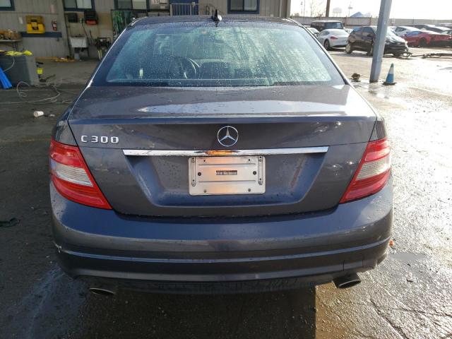 WDDGF5EB3BR177814 - 2011 MERCEDES-BENZ C 300 GRAY photo 6