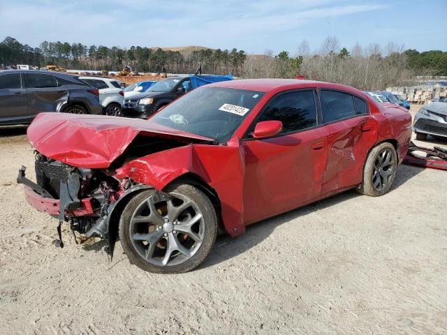 2C3CDXHG1FH918893 - 2015 DODGE CHARGER SXT RED photo 1