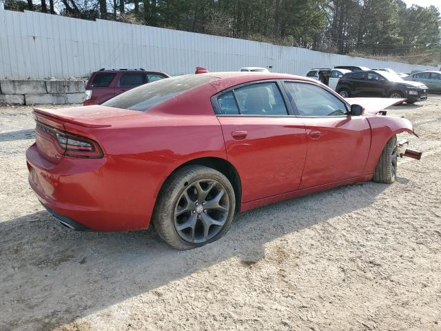 2C3CDXHG1FH918893 - 2015 DODGE CHARGER SXT RED photo 3