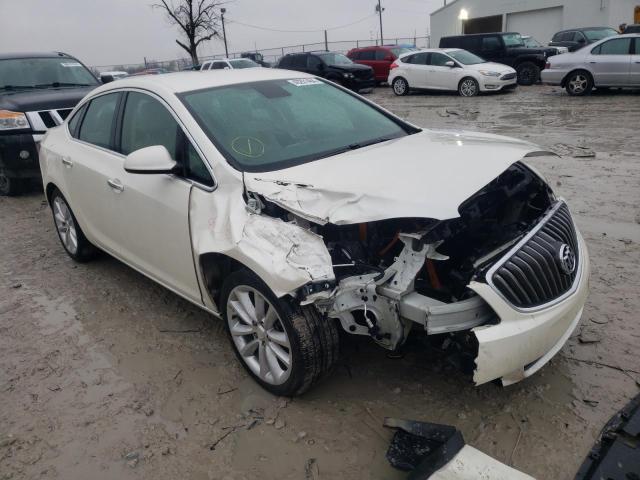 1G4PP5SK4D4181328 - 2013 BUICK VERANO WHITE photo 4