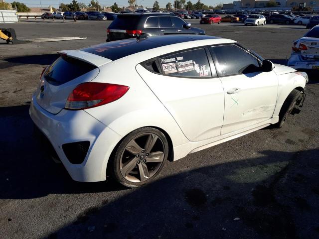 KMHTC6AE4FU221342 - 2015 HYUNDAI VELOSTER TURBO WHITE photo 3