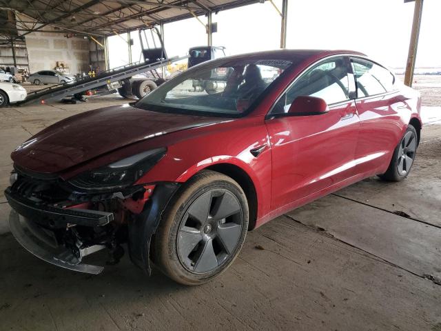 5YJ3E1EA3PF556868 - 2023 TESLA MODEL 3 RED photo 1