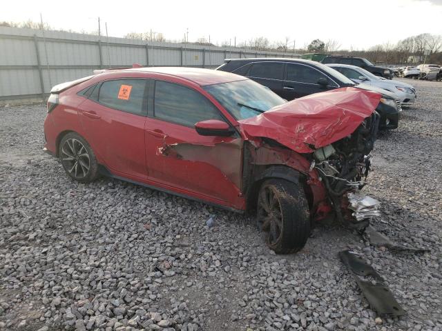 SHHFK7G49JU237013 - 2018 HONDA CIVIC SPORT 红色 照片 4