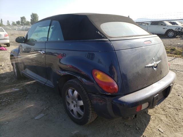 3C3EY55EX5T298295 - 2005 CHRYSLER PT CRUISER TOURING BLUE photo 3