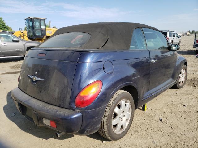 3C3EY55EX5T298295 - 2005 CHRYSLER PT CRUISER TOURING BLUE photo 4