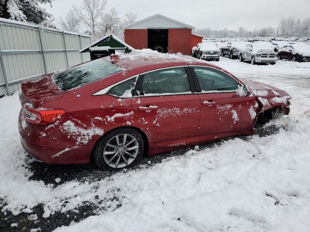 1HGCV1F15NA077549 - 2022 HONDA ACCORD LX RED photo 3