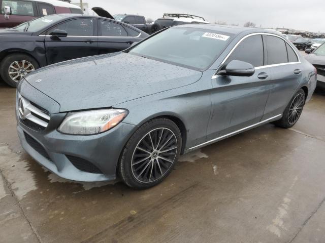 55SWF8DB6KU294879 - 2019 MERCEDES-BENZ C 300 GRAY photo 1