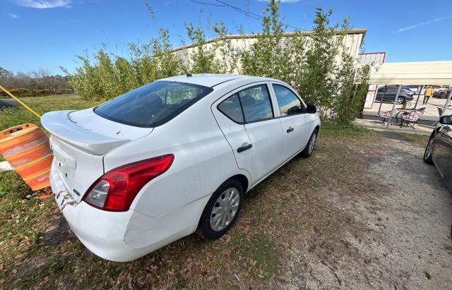 3N1CN7APXEL802779 - 2014 NISSAN VERSA S WHITE photo 4