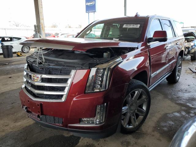 1GYS4CKJ6KR407947 - 2019 CADILLAC ESCALADE PREMIUM LUXURY BURGUNDY photo 1