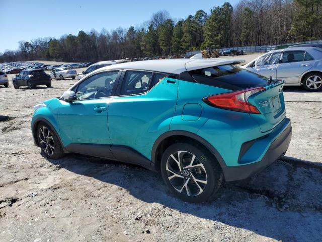 NMTKHMBXXJR023205 - 2018 TOYOTA C-HR XLE TEAL photo 2