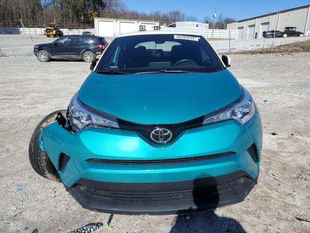 NMTKHMBXXJR023205 - 2018 TOYOTA C-HR XLE TEAL photo 5