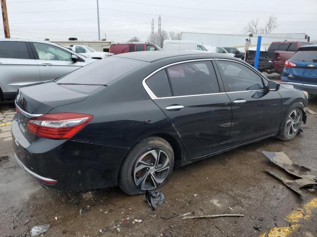 1HGCR2F30GA217991 - 2016 HONDA ACCORD LX BLACK photo 3